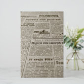 新聞用紙 便箋 (スタンド正面)