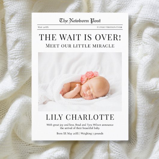 新聞発表 ポストカード