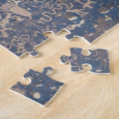 新聞石の郵便はがき ジグソーパズル (側面)