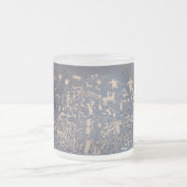 新聞石 フロストグラスマグカップ (中央)