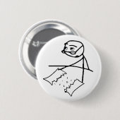 新聞破損の人 缶バッジ (正面&裏面)