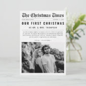 新聞社の初めてのクリスマス結婚した新刊 シーズンカード (スタンド正面)