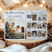 新聞社クリスマスニュースレターWhat a Year Photos シーズンカード