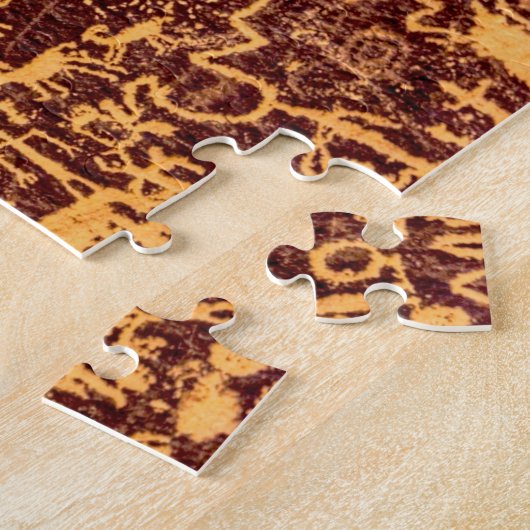 新聞社ロックアメリカンインディアンユタ ジグソーパズル (側面)