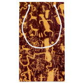 新聞社ロックアメリカンインディアンユタ スモールペーパーバッグ (裏面)