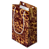 新聞社ロックアメリカンインディアンユタ スモールペーパーバッグ (正面アングル)