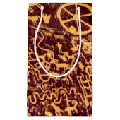 新聞社ロックアメリカンインディアンユタ スモールペーパーバッグ (正面)