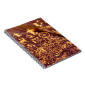 新聞社ロックアメリカンインディアンユタ ノートブック (右側)