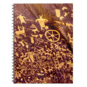 新聞社ロックアメリカンインディアンユタ ノートブック (正面)