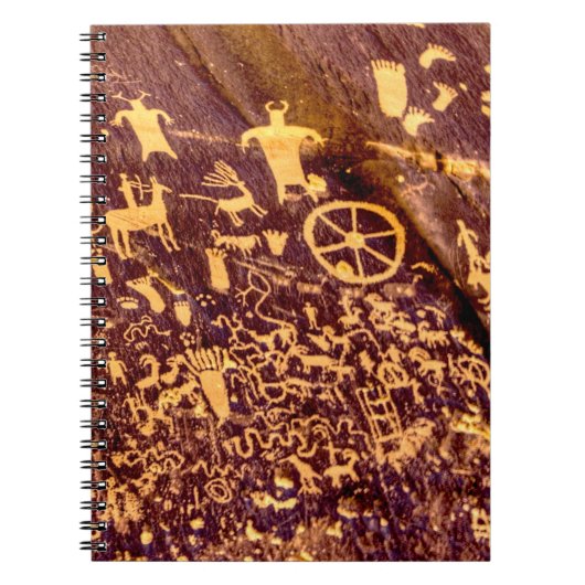 新聞社ロックアメリカンインディアンユタ ノートブック (正面)