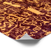 新聞社ロックアメリカンインディアンユタ ポスター (角)