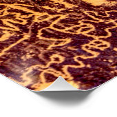 新聞社ロックアメリカンインディアンユタ ポスター (コーナー)