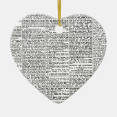 新聞社 セラミックオーナメント (正面)