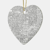 新聞社 セラミックオーナメント (左)