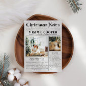 新聞結婚したのクリスマス写真 シーズンカード