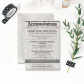 新聞結婚式招待状ホテルエンクロージャカード エンクロージャーカード