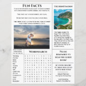 新聞結婚式 プログラム (裏面)