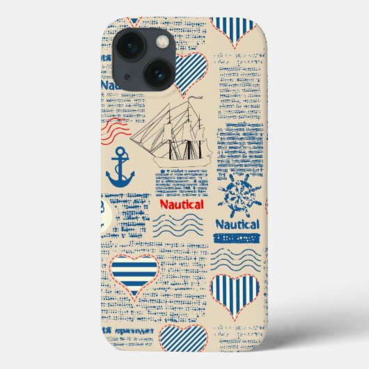 新聞航海のの柄 Case-Mate iPhoneケース (裏面)