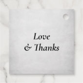 新聞記事結婚の フェイバータグ (裏面)