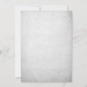 新聞記事結婚の 招待状 (裏面)