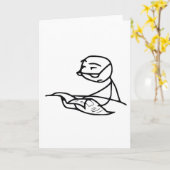 新聞記者 カード (黄色い花)