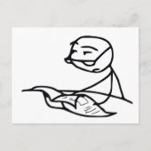 新聞記者 ポストカード (正面)