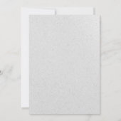 新聞誕生日ニュースPink Black Sweet 16写真 招待状 (裏面)