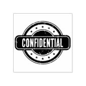 新聞風ヴィンテージ機密スタンプ ラバースタンプ (インプリント)