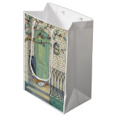 新聞&アンブレラポーチ抱き枕 ミディアムペーパーバッグ (正面アングル)