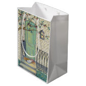 新聞&アンブレラポーチ抱き枕 ミディアムペーパーバッグ (裏面アングル)