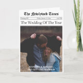 新聞 ウェディング タイムライン プログラム ストーリー (正面)