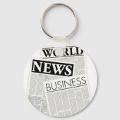 新聞 キーホルダー (正面)