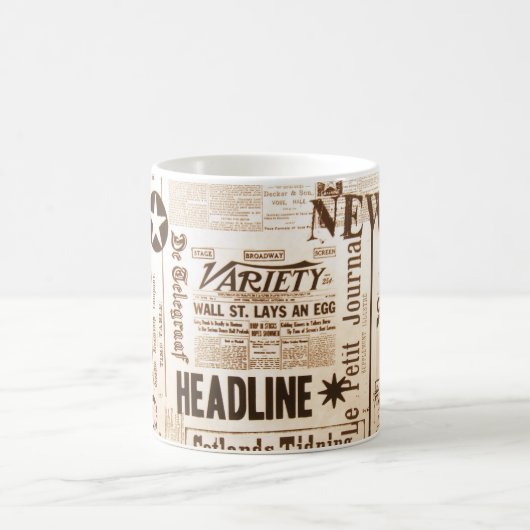 新聞 コーヒーマグカップ (中央)