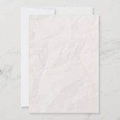 新聞 タルキー ウィッシュボーン 感謝祭 秋 招待状 (裏面)