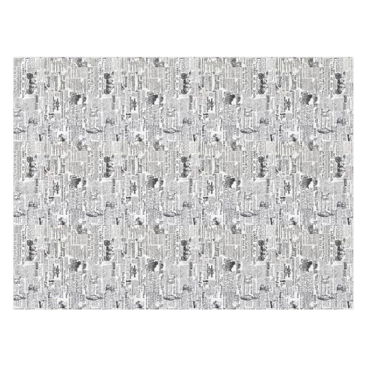 新聞 テーブルクロス (正面(横))