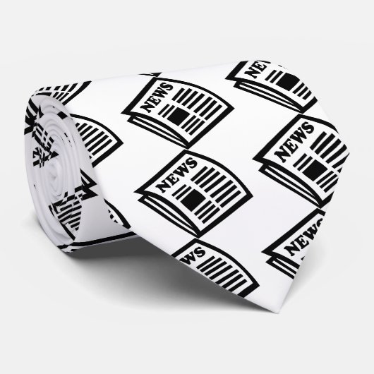 新聞 ネクタイ (ロール)