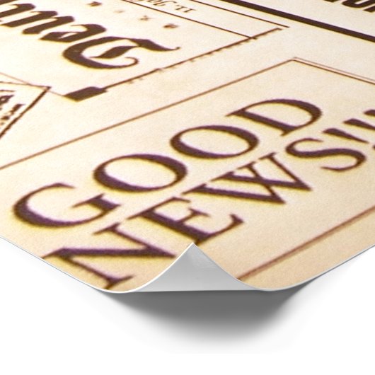 新聞 ポスター (角)