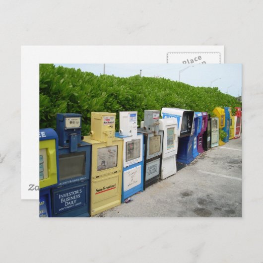 新聞 ポストカード (正面/裏面)