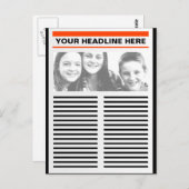 新聞 ポストカード (正面/裏面)