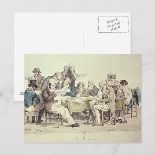 新聞 ポストカード (正面/裏面)