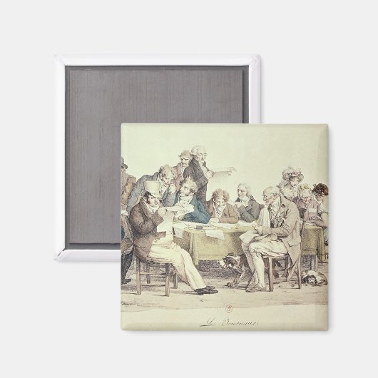 新聞 マグネット (正面/裏面)