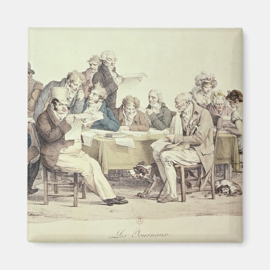 新聞 マグネット (正面)