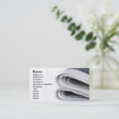 新聞 名刺 (スタンド正面)