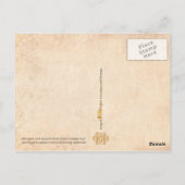 新聞、手紙書及び用具 ポストカード (裏面)