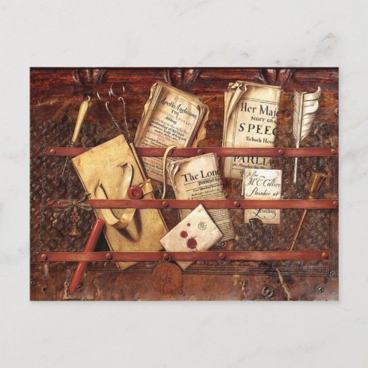 新聞、手紙書及び用具 ポストカード (正面)