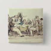 新聞 缶バッジ (正面)