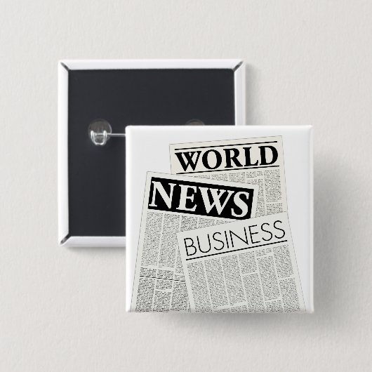 新聞 缶バッジ (正面&裏面)