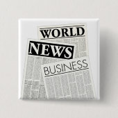 新聞 缶バッジ (正面)