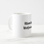 新聞、Allamuchy WebJournal コーヒーマグカップ (正面左)