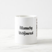 新聞、Allamuchy WebJournal コーヒーマグカップ (中央)